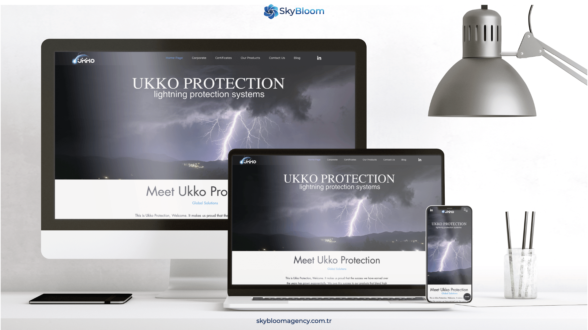 Ukko Protection – Kurumsal Web Sitesi Tasarımı